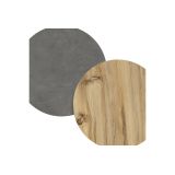 Mueble TV de Pared Color Antracita-Roble 140x31.6x29.6 cm - 2 Puertas - Estilo Moderno y Funcional.