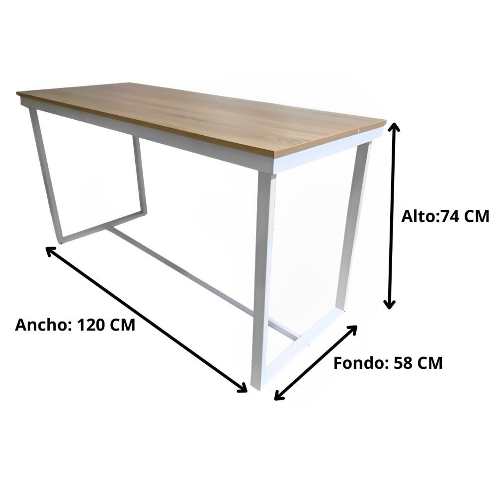 Mesa Despacho Sintra 120cm: Perfecta para tu oficina y ordenador