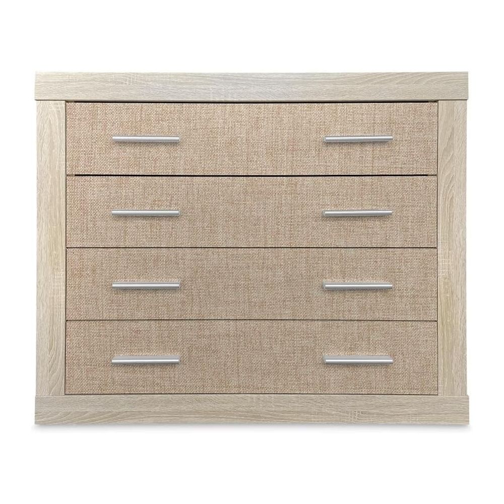 Meyvaser - Cómoda con 4 Cajones, Sinfonier, Color Madera, Medidas: 60 cm (An) x 81.5 cm (Al) x 39.5 cm (Fo)