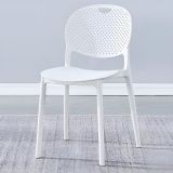 Conjunto Mesa y Sillas Comedor/Cocina: Mesa madera y Patas Metálicas Blancas (76x100x70 Cm) + 5 Sillas (80x40x55 Cm )