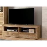 Mueble de Comedor, Mueble Salón, Acabado en Color Cañón, Medidas: 230 cm (Ancho) x 212 cm (Alto) x 41,4 cm (Fondo)