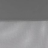 Silla de Oficina Ergonómica con Respaldo en PU Gris y Tejido 3D Gris, Reposacabezas Ajustable- Medidas 57,5x54x104-114 cm