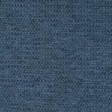 Juego de 4 Sillas con Estructura de Madera Tapizadas en Tela Azul Repelente al Agua y Patas Metálicas -Medidas 43x56x95 cm