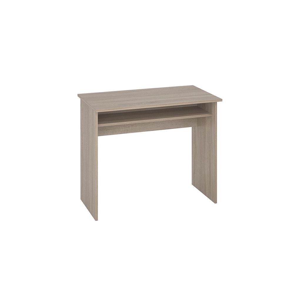 Mesa Escritorio | Mesa de Estudio | Contiene Bandeja | Color Roble | Medidas: 90 x 74 x 50 cm